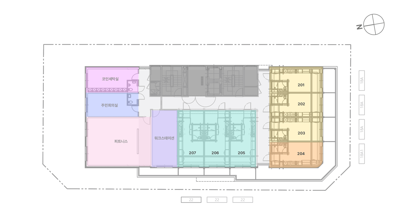 2층 배치도 - 이미지 1